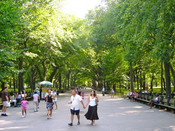 Mall, Central Park, NYC