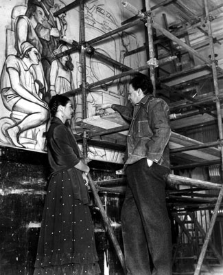Rivera & Frida Kahlo at Rock Center