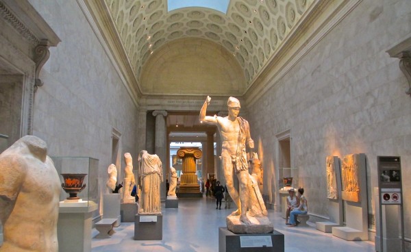 Las galerías griegas y romanas del Met, Nueva York
