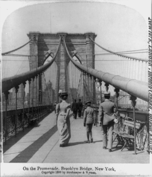Puente histórico de Brooklyn