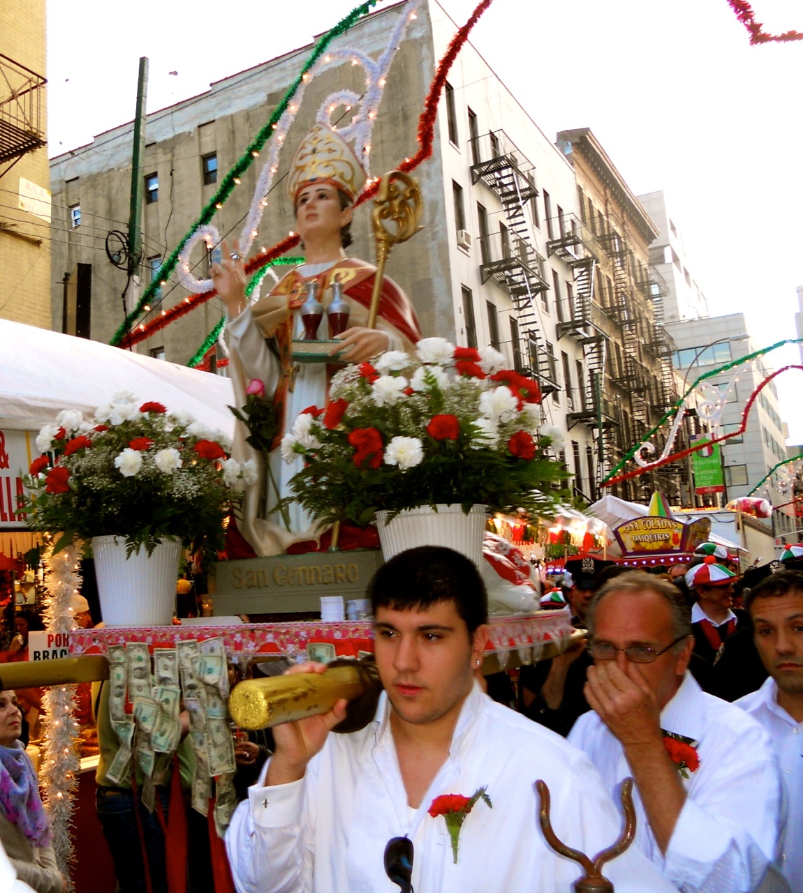 Procession, NYC's San Gennaro Festival Walks of New York