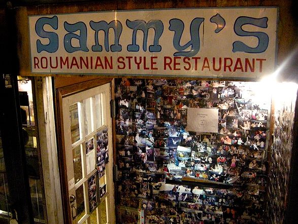 Eastern European dining at Sammy's Roumanian Steakhouse