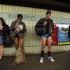 No Pants Subway Ride NYC