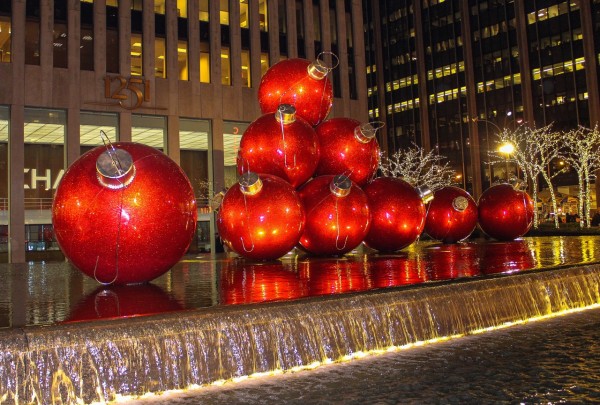 Christmas decorations, NYC  Walks of New York